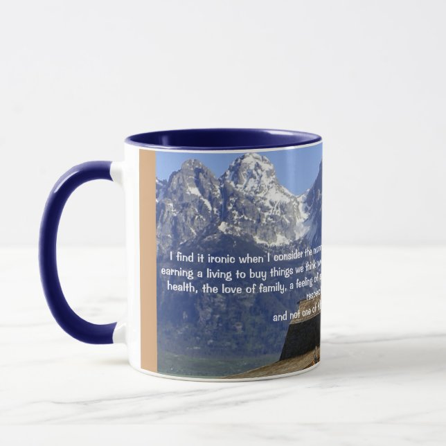 Caneca Ironia da Vida (Esquerda)