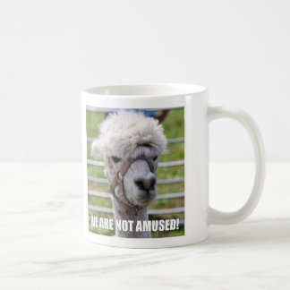 Caneca irritada da alpaca