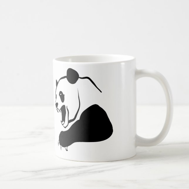 caneca irritada da panda (Direita)