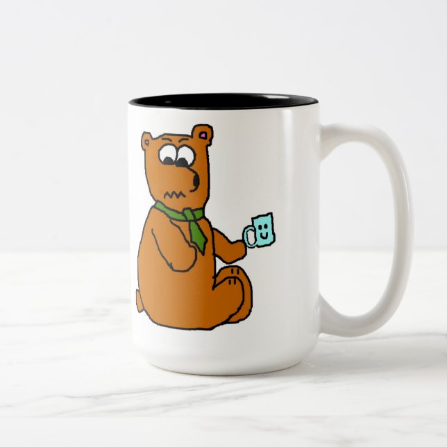 Caneca irritada do urso (Direita)