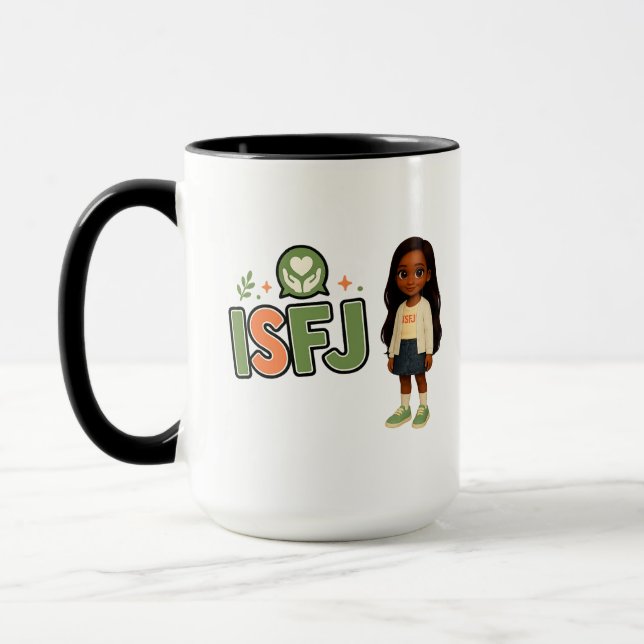 Caneca ISFJ — A Guardiã da Harmonia (Esquerda)