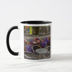 Caneca Islândia, Akureyri. Vista do principal negócio