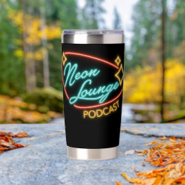 Caneca Isolada com Logotipo do Neon Lounge