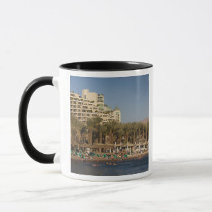 Caneca Israel, o Negev, Eilat, a praia do Mar Vermelho