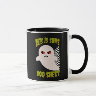 Caneca Isso É Alguma Folha de Boo Halloween Engraçado