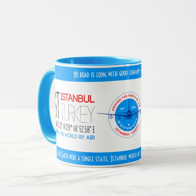 Caneca Istambul, elegante Turquia (Frente Esquerda)