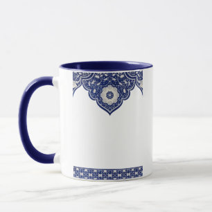 Caneca Istanbul Turquia souvenir design Azul Turco