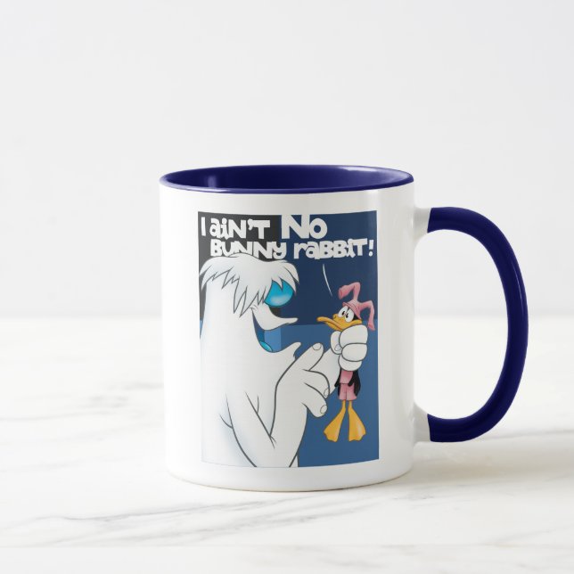 Caneca "I't No Bunny Rabbit" Hugo & DAFFY DUCK™ (Direita)