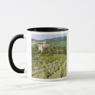 Caneca Itália, Bolonha, Vista através da Vinha para Chies