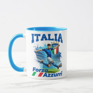 Caneca Italia Forza Azzurri