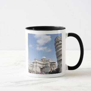 Caneca Itália, Pisa. Catedral, batistério e Torre Inclina