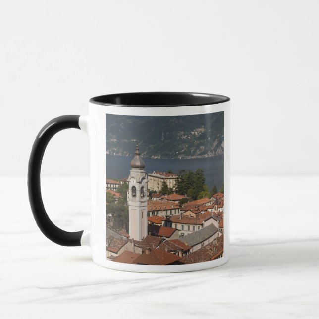 Caneca Itália, Província de Como, Menaggio. Vista da cida (Esquerda)