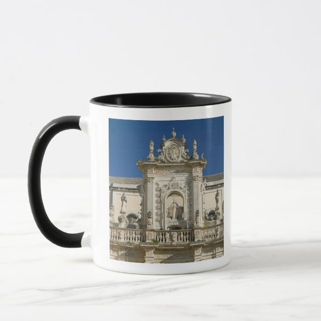 Caneca Itália, Puglia, Lecce, Piazza del Duomo, Palácio (Esquerda)