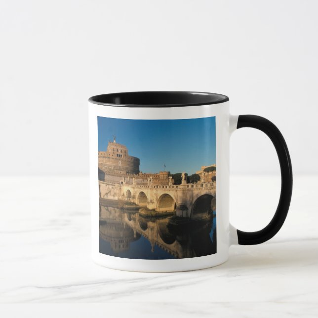Caneca Itália, Roma, Castel Sant'Angelo e rio (Direita)