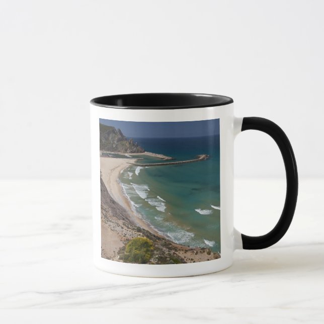 Caneca Itália, Sardenha, Buggerru. Praia de Buggerru e (Direita)