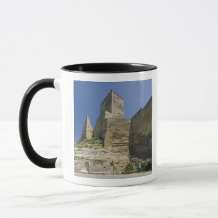 Caneca Itália, Sicília, Enna, Calascibetta, Castello di