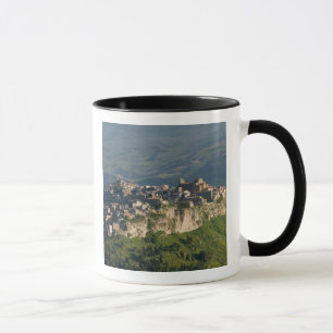 Caneca Itália, Sicília, Enna, Calascibetta, Manhã Ver 