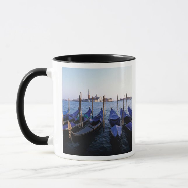 Caneca Itália, Vêneto, Veneza, Fileira de Gôndolas e San (Esquerda)
