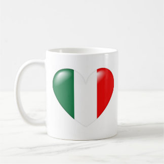 Caneca italiana do coração - Cuore Italiano