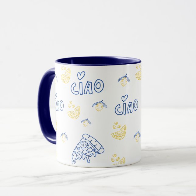 Caneca Italy Lover– Ciao Italian Vibes (Frente Esquerda)
