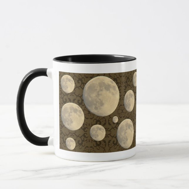 Caneca Itens de Coordenação da Lua Completa (Esquerda)