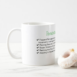 Caneca iterativa da gravidez (humor ágil)