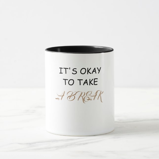 Caneca It's okay to take a break (Centro)