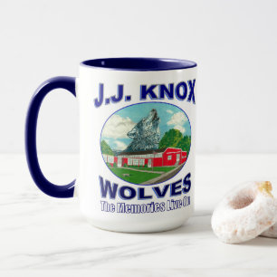 Caneca J.J. KNOX WOLVES: "Cante Agora Ligado"