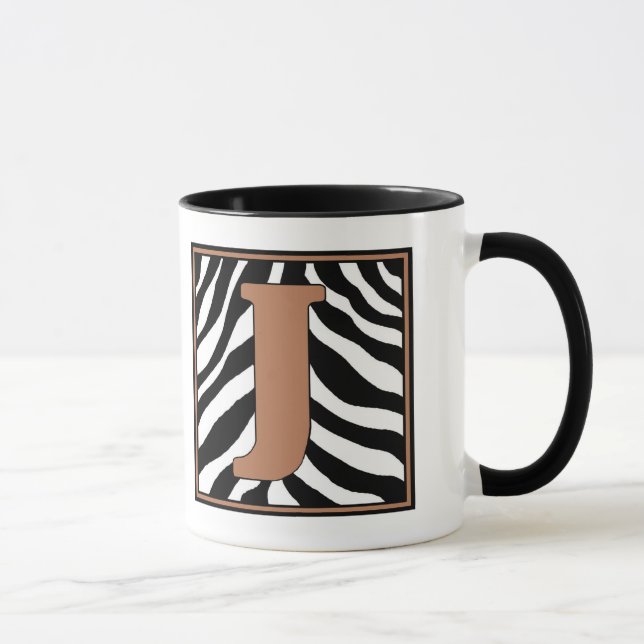 Caneca J-Zebra Café Mug (Direita)