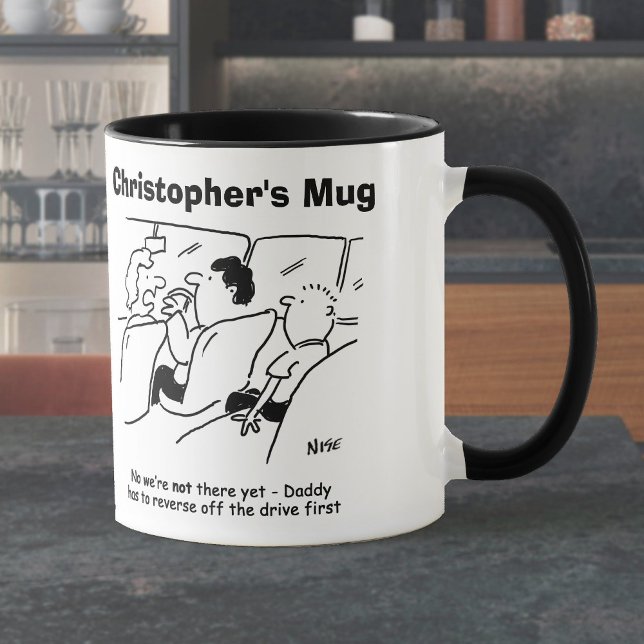 Caneca Já Chegamos? Adicione a Escolha de Nome. (Criador carregado)