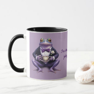 Caneca Já fui beijado Purple Frog Coffee