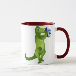 Caneca Jacaré da câmera