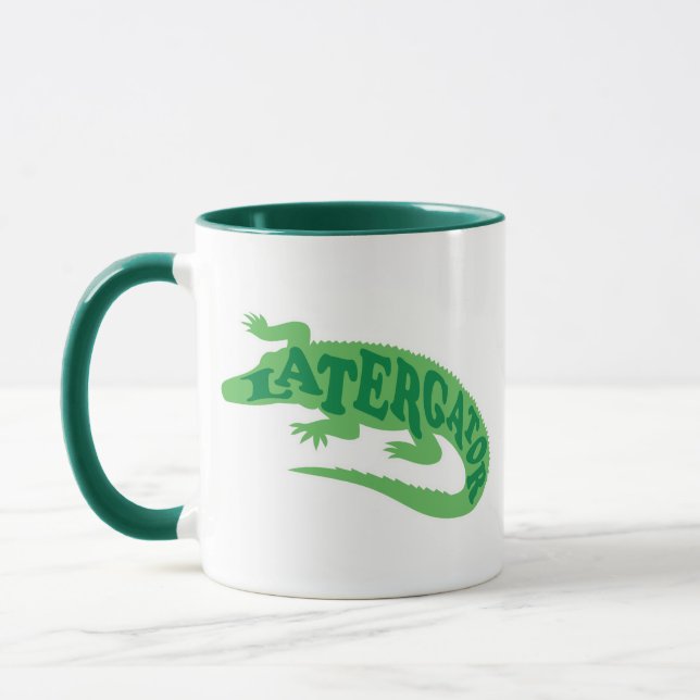 Caneca Jacaré mais atrasado (Esquerda)