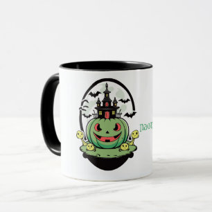 Caneca Jack O Lantern e Mansão Assombrada