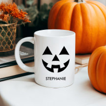 JACK O LANTERN PUMPKIN ROSTA NOME PERSONALIZADO