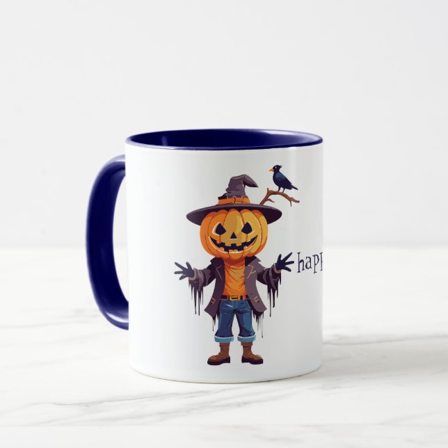 Caneca Jack O Lantern Scarecrow (Frente Esquerda)