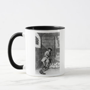 Caneca Jack Shepperd na prisão de Newgate, 1724