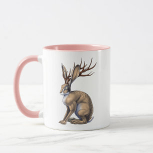 Caneca Jackalope Cryptid Animal