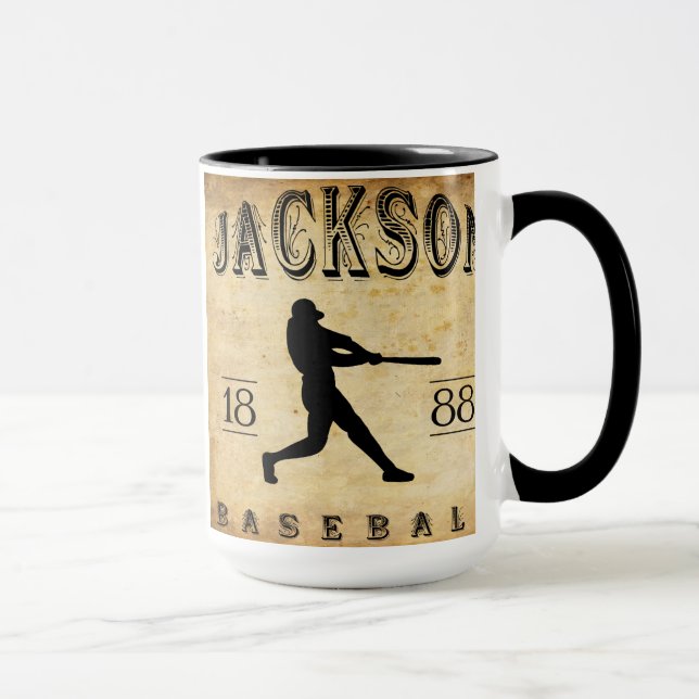 Caneca Jackson 1888 Michigan Basebal (Direita)