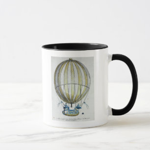 Caneca Jacques Charles e balão de Nicholas Robert
