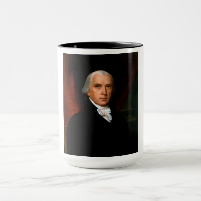 Caneca James Madison, o 4º Presidente: América Colonial (Centro)
