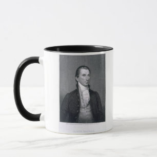 Caneca James Monroe, gravado pelo calcinador Brown Durand