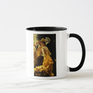 Caneca James Tissot a bola, c.1878