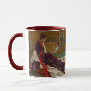 Caneca James Whistler - Caprice in Purple e Dourado