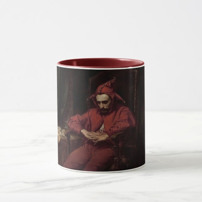 Caneca Jan Matejko - Stanczyk durante uma bola, Harlequin (Centro)