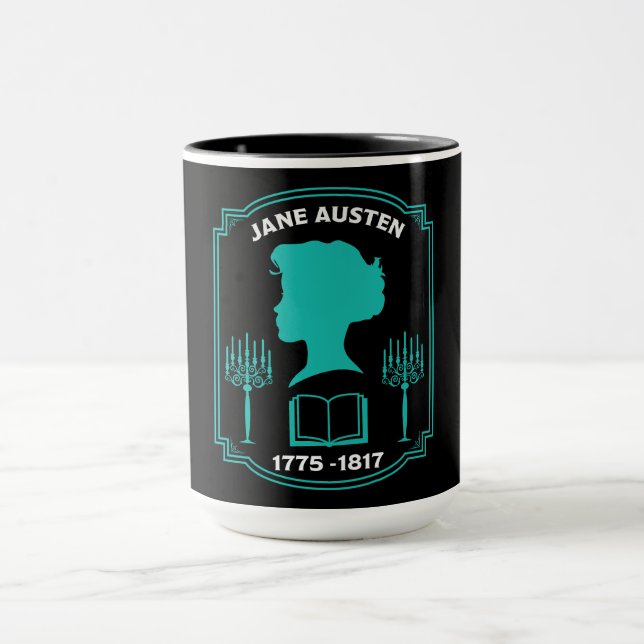 Caneca Jane Austen English Novelist (Centro)
