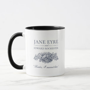 Caneca Jane Eyre - Leitor Que Eu Casei Com Ele - Doves