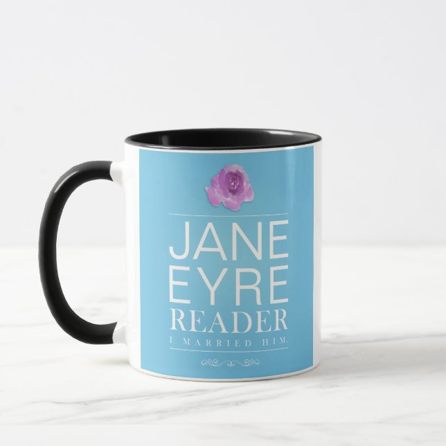 Caneca Jane Eyre - Leitor Que Eu Me Casei Com Ele - Texto (Esquerda)