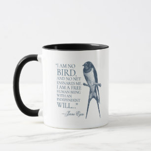 Caneca Jane Eyre - Não Sou Pássaro - Engula