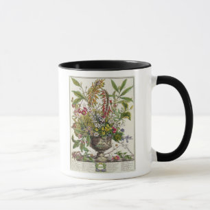 Caneca Janeiro, do ` doze meses das flores